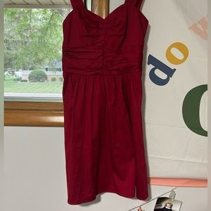 Two (red + white) Women’s Express Formal Dresses